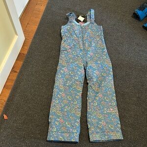 Obermeyer girl size 8 ski bib